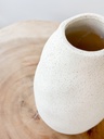 Vase Ariana M Beige moucheté