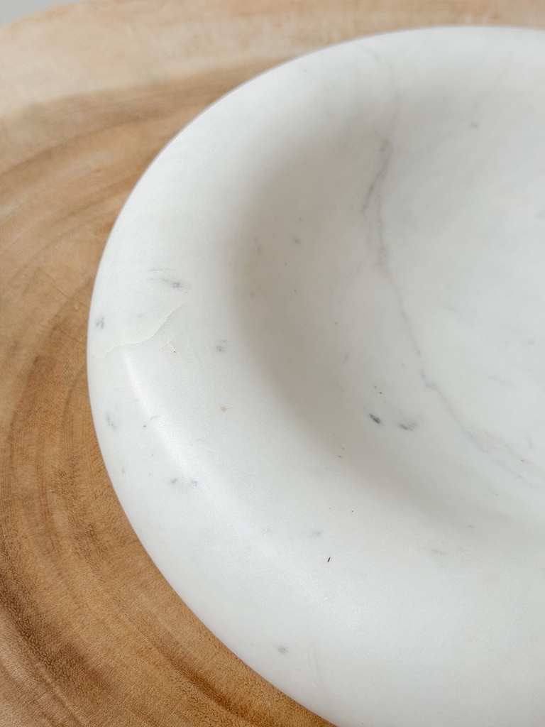 Plateau en marbre M Blanc