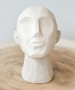 Tête décorative Beige