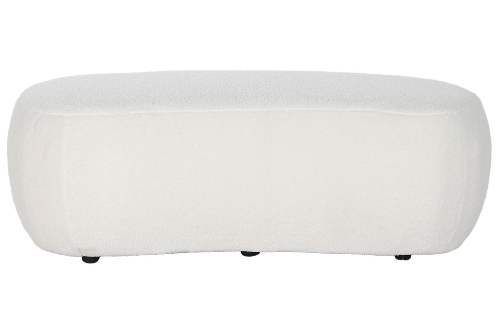 Banquette teddy Blanche