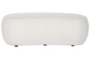 Banquette teddy Blanche
