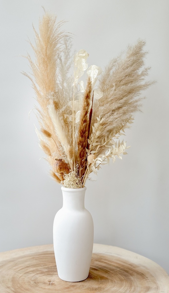 Vase Mila Blanc