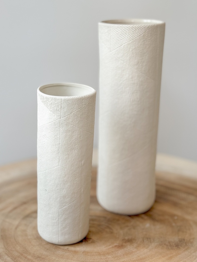 Vase Ava L Beige