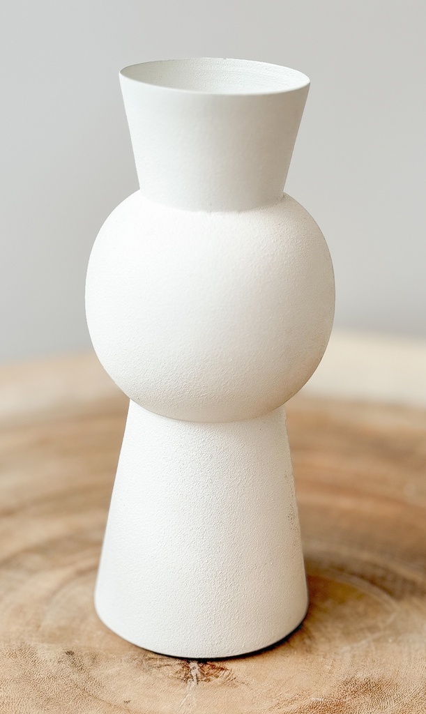 Vase Carla S Blanc
