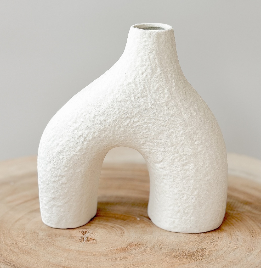 Vase Melissa Blanc
