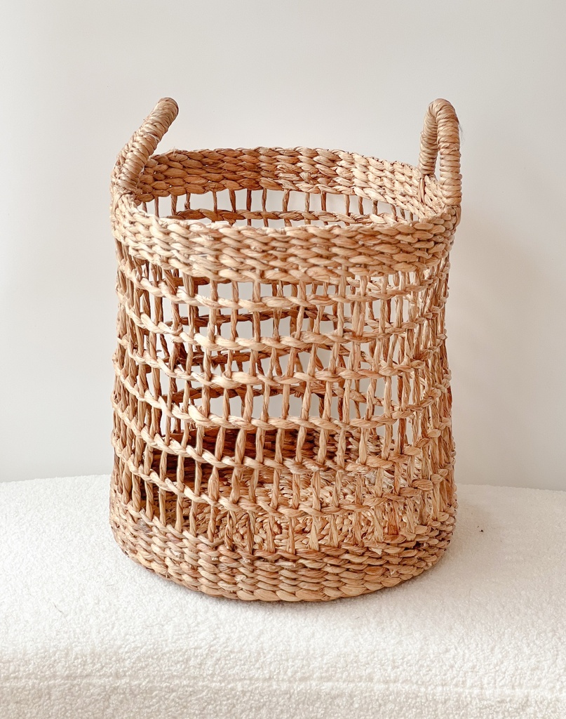 Panier en jacynthe d'eau L