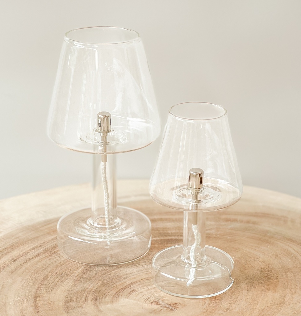 Lampe à huile vin