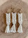 Porte clef macramé