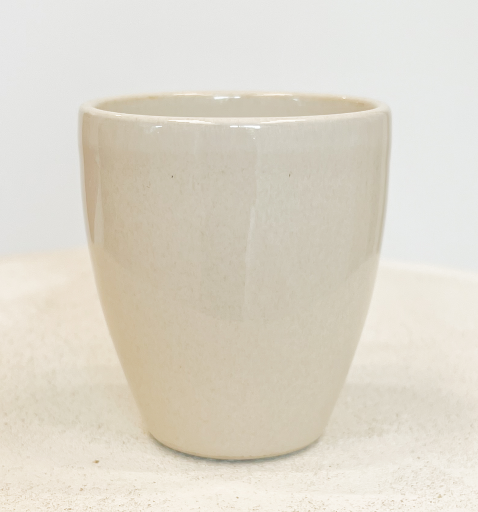 Petite tasse à café beige