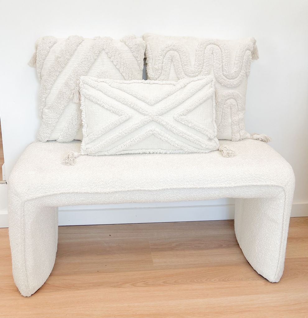Banc teddy blanc