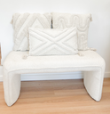 Banc teddy blanc