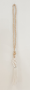 Collier en coquillages blanc