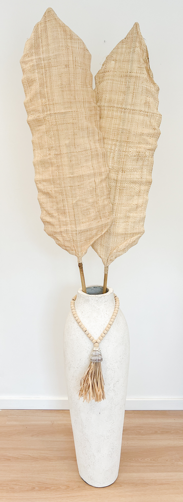 Feuille naturel beige L