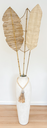Feuille naturel beige S