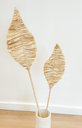 Mini feuille naturel beige