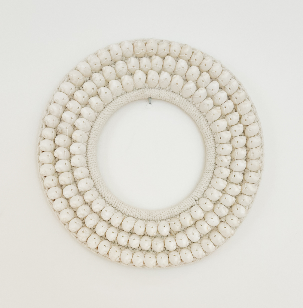 Juju en coquillage blanc S