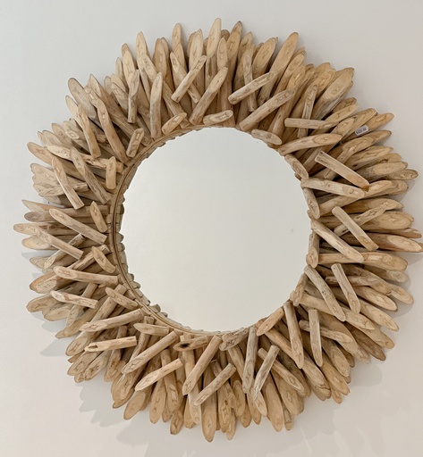 Miroir en Teck