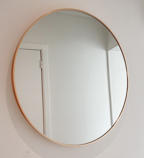 Miroir en alluminium doré