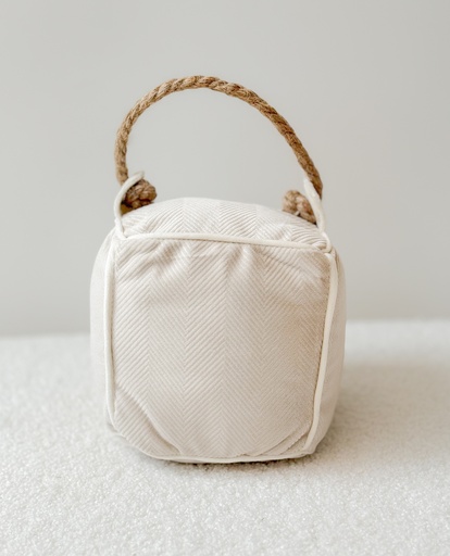Cale-porte carré Beige