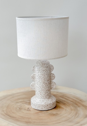 Lampe Brune et Blanche
