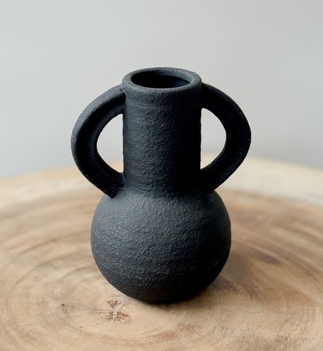 Vase Fabiola Noir
