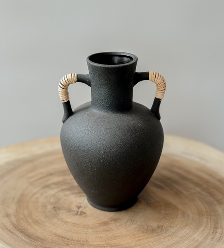 Vase Olympe Noir