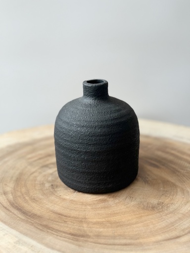 Vase Léa L Noir