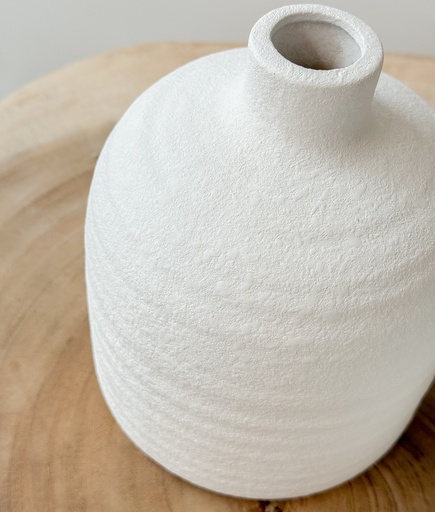 Vase Léa L Blanc