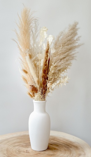Vase Mila Blanc