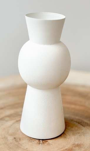Vase Carla S Blanc