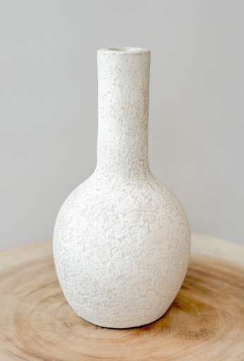 Vase Luisa beige & gris