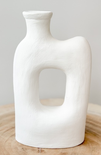 Vase Raina Blanc