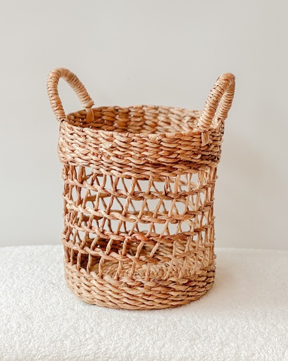 Panier en jacynthe d'eau S