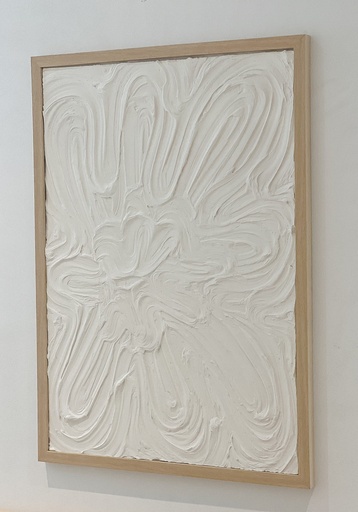 Tableau plâtre relief