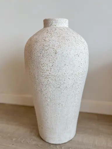 Jarre Léah beige et grise