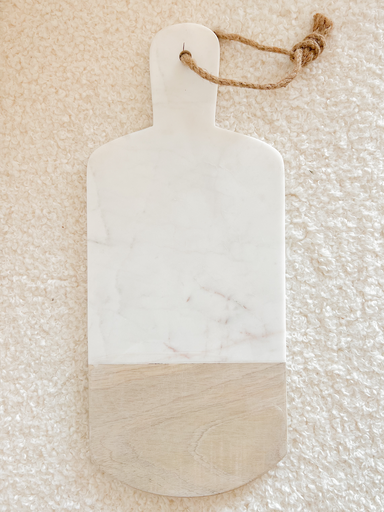 Planche en marbre et bois