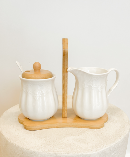 Ensemble lait & sucrier 