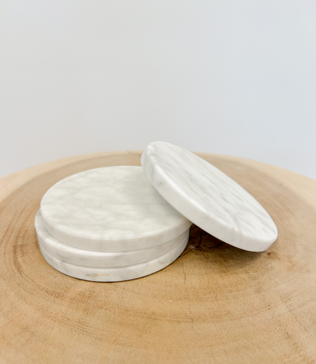 4 Sous verres en marbre